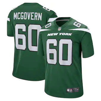 mens nike connor mcgovern gotham green new york jets game j